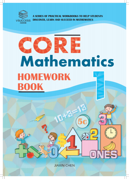 《COREM athematics》Year 1 homework cover