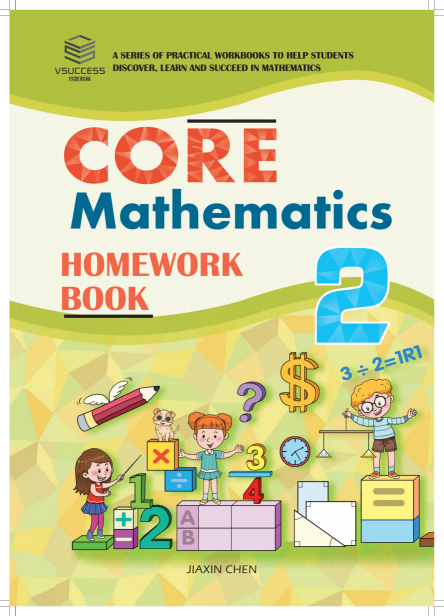 《COREM athematics》Year 2 homework cover