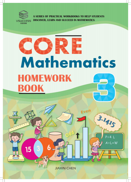 《COREM athematics》Year 3 homework cover