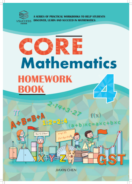 《COREM athematics》Year 4 homework cover