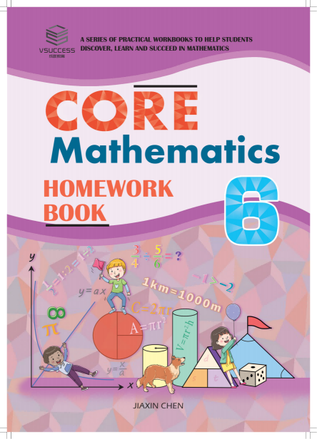 《COREM athematics》Year 6 homework cover